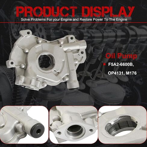 9-0387SA 4.6L Timing Chain Kit W/Guide Tensioner & Oil Pumpw & Water Pump Fit For Ford F-150 F-250 E-150 Econoline Club Wagon Expedition 4.6L 1997-2001 F5A2-6600B AW4122 in Saudi Arabia