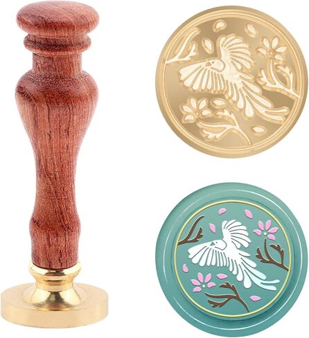 Dragonfly Wax Seal Stamp Animal Sealing Wax Stamps Removable Brass Seal Stamp with Wood Handle for Wedding Invitation Gift Wrap Envelopes Greeting Card in Kuwait