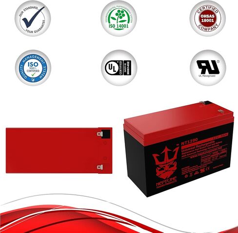 بطارية بديلة Neptune NT1290 لبطارية UB1290 12V 9Ah بديلة APC UPS للكمبيوتر احتياطية للطاقة - عبوتان in Kuwait