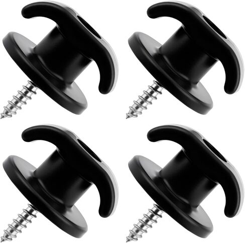 4PCS Car Cargo Net Hooks,Upgraded Self-Tapping Hook of Cargo Net for SUV Compatible with Ford Chevrolet Honda Jeep Toyota,Multi-Purpose Car Trunk Nets Hooks Cars Accessories in Saudi Arabia