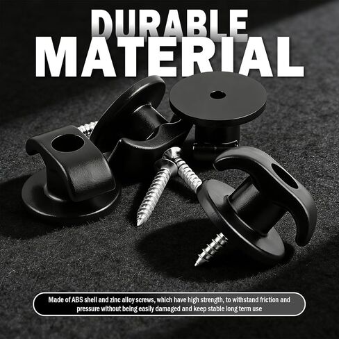 4PCS Car Cargo Net Hooks,Upgraded Self-Tapping Hook of Cargo Net for SUV Compatible with Ford Chevrolet Honda Jeep Toyota,Multi-Purpose Car Trunk Nets Hooks Cars Accessories in Saudi Arabia