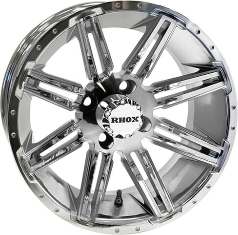 عجلة ريد هوك TIR-RX275-C، كروم، 14×7، عربات جولف ET-25 in Kuwait