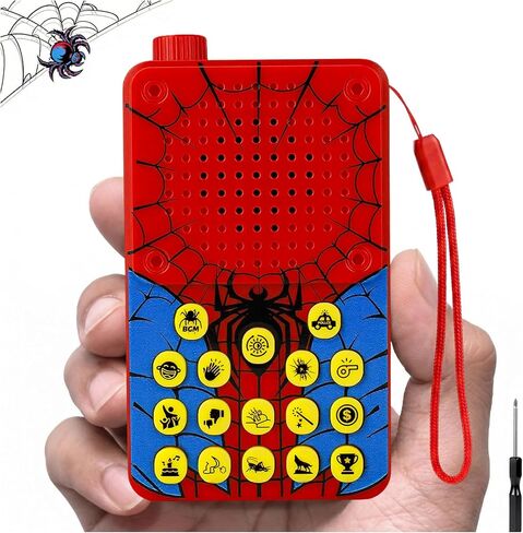 Sound Effects Machine - Gifts for Boys -16 Hilarious Sounds Prank Noise Maker - Birthday Gifts for Boys Ages 6-12 - Cool Fun Gadgets for Teens - Pocket Portable Funny Sound Board in Saudi Arabia