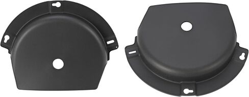 HECASA 2 Deck Belt Shield متوافق مع John Deere 3-Bag 997 Z510A Z710A Z810A Z910A Z915B Z915E بديل لـ TCU23581 لوح حماية جزازة العشب الأسود البلاستيكي in Kuwait