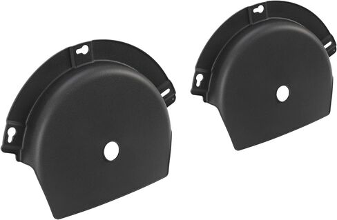 HECASA 2 Deck Belt Shield متوافق مع John Deere 3-Bag 997 Z510A Z710A Z810A Z910A Z915B Z915E بديل لـ TCU23581 لوح حماية جزازة العشب الأسود البلاستيكي in Kuwait