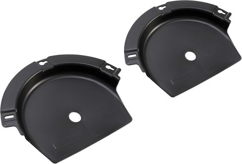 HECASA 2 Deck Belt Shield متوافق مع John Deere 3-Bag 997 Z510A Z710A Z810A Z910A Z915B Z915E بديل لـ TCU23581 لوح حماية جزازة العشب الأسود البلاستيكي in Kuwait