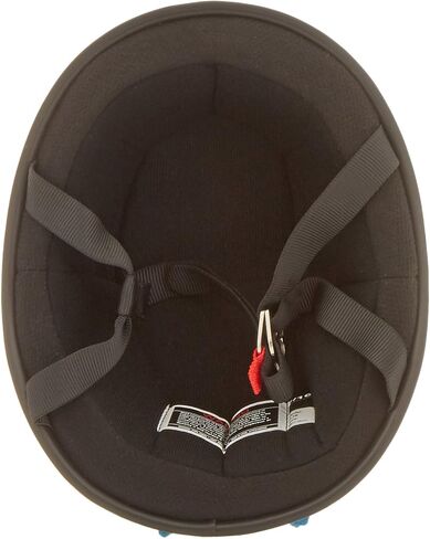 Skid Lid Biker Skull Original Helmet (Black/White, Medium) in Saudi Arabia