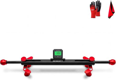 Steering Wheel Level Alignment Tool - Steering Wheel Level Bar Tool - Aluminum Alloy 190mm-370mm, Universal Use for Passenger Cars, Vans & Trucks in Saudi Arabia