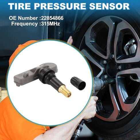 4Pcs Tire Pressure Sensor No.22854866 Tire Pressure Monitoring Sensor for Buick Encore 2013-2022 in Kuwait