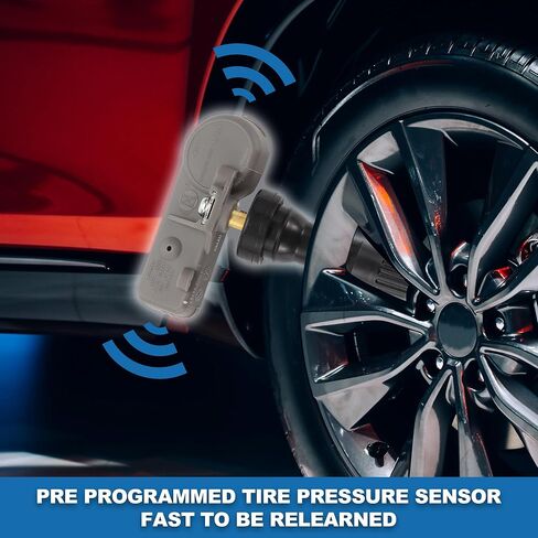 4Pcs Tire Pressure Sensor No.22854866 Tire Pressure Monitoring Sensor for Buick Encore 2013-2022 in Kuwait