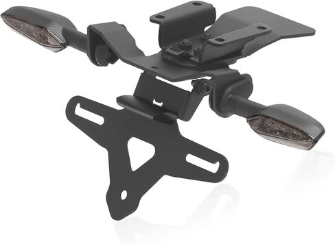 MT07 Fender Eliminator Kit Compatible with 2025 2026 MT 07 & MT-07 Y-AMT Tail Tidy License Plate Holder Bracket with Rear Turn Signals (Smoke) in Saudi Arabia