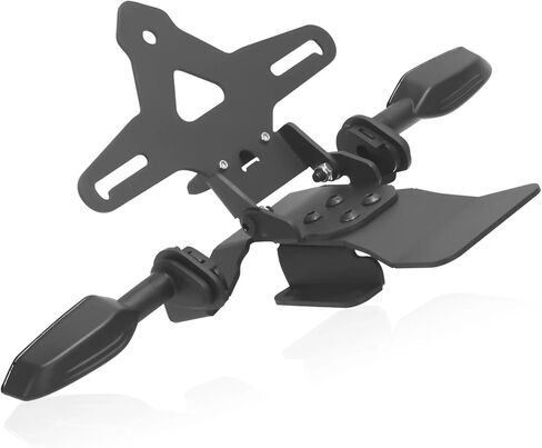 MT07 Fender Eliminator Kit Compatible with 2025 2026 MT 07 & MT-07 Y-AMT Tail Tidy License Plate Holder Bracket with Rear Turn Signals (Smoke) in Saudi Arabia