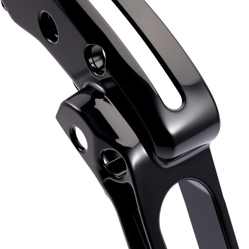 طقم دعم الحاجز الخلفي لـ Harley Touring 2014-2025 CVO Electra Glide Road Glide Street Glide Road King Ultra Limited Mudguard Bracket، يستبدل 90201206، سهل التركيب، أسود لامع in Kuwait