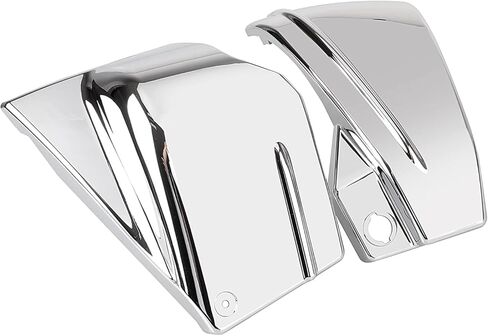 Chrome Battery Side Cover Compatible with Yamaha V-Star XVS400 XVS650 DragStar DS400 DS650 Custom All Year in Kuwait