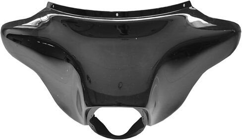 XMT-MOTO Front Outer + Inner Batwing Upper Fairing Cowl Fit for 1996-2013 Harley Davidson Touring Electra Glide Street Glide and Trike models Gloss Black in Kuwait