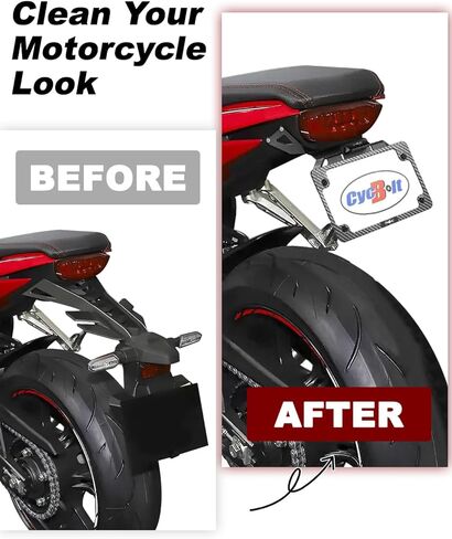 Fender Eliminator Kits Fit for CBR650R CB650R 2021-2026, CB1000 Hornet/SP 2025-2026, CBR 650R CB 650R Fender Eliminator Bracket Tail Tidy License Plate Mount Holder in Kuwait