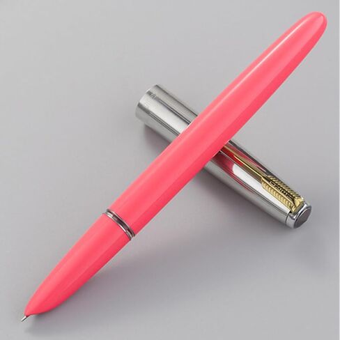 Hero 616 Fountain Pen,Gold Trim,0.38mm nib Pink in Saudi Arabia