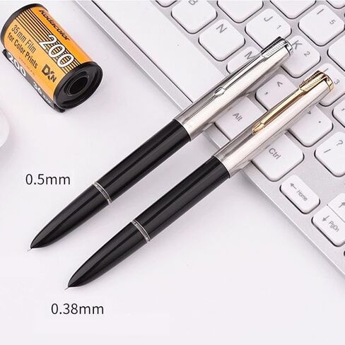 Hero 616 Fountain Pen,Gold Trim,0.38mm nib Pink in Saudi Arabia