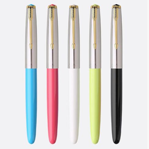 Hero 616 Fountain Pen,Gold Trim,0.38mm nib Pink in Saudi Arabia