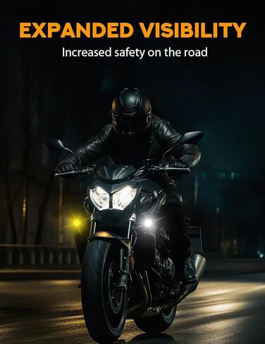 PBYMT 1157 الجبهة LED بدوره إشارات دراجة نارية، 2 بوصة رصاصة العنبر بدوره إشارة لمبة بيضاء تشغيل الضوء يصلح لهارلي ديفيدسون بجولة شارع الإنزلاق، سبورتستر، داينا، سوفتيل in Kuwait