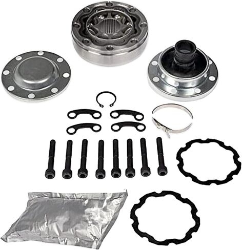 BestParts مجموعة إصلاح عمود الإدارة الأمامي أو الخلفي عالية السرعة ذات 8 مسامير متوافقة مع Jeep JK Wrangler Rubicon Sahara 2007-2018 استبدال 52853330AA، 52853330AB in Kuwait