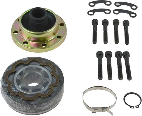 BestParts مجموعة إصلاح عمود الإدارة الأمامي أو الخلفي عالية السرعة ذات 8 مسامير متوافقة مع Jeep JK Wrangler Rubicon Sahara 2007-2018 استبدال 52853330AA، 52853330AB in Kuwait