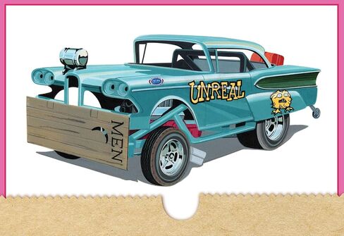 مجموعة نماذج سيارة مضحكة غير حقيقية من AMT 1958 Edsel AWB بمقياس 1:25 in Kuwait