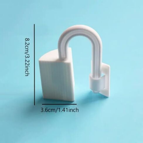 2Pcs Baby Safety Lock Anti-Grip Door Stopper Anti Pinch Hand Children Security Protection Durable Finger Protector Easy to Install in Kuwait