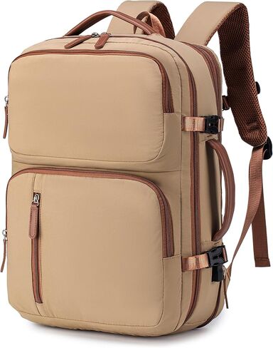 17x13x9 Personal Item Bag Travel Backpack for Men Women 43x33x15 Travel Bag Expandable with USB Charging Port 180°Full Open Access Laptop Backpack,Black in Saudi Arabia