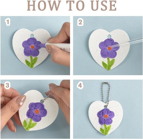 NBEADS 24 مجموعة من 3 أنماط من ورق الرسم الفني الملمس DIY، طقم طلاء إسفنجي سحري ثلاثي الأبعاد مع سلاسل بطاقات كروية حديدية وقطرات بلاستيكية لمستلزمات الرسم الفنية، ورق ذو أشكال مختلطة in Kuwait