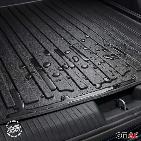 OMAC Cargo Mats Liner لميتسوبيشي لانسر 2002-2007 أسود لجميع الأحوال الجوية TPE in Kuwait