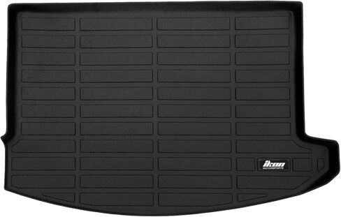 IKON MOTORSPORTS TPE Cargo Trunk Liner، متوافق مع 2017-2024 Mini Cooper Countryman F60، مناسب لجميع الأحوال الجوية حماية شديدة التحمل لصينية صندوق السيارة الخلفي، أسود in Kuwait