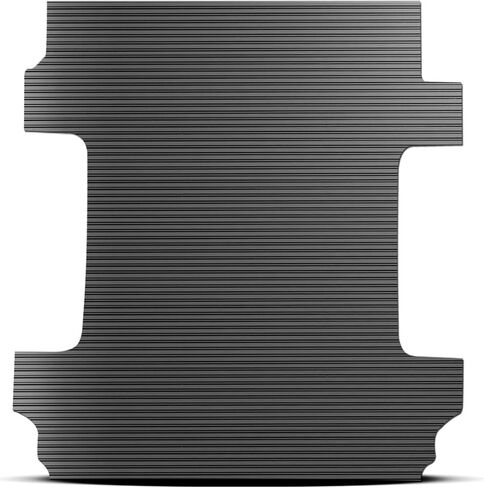 Armordillo Horizontal Line Rubber Truck Bed Mat|Compatible with 2019-2021 Chevy Silverado GMC Sierra 1500/2022 LTD Limited 6.5 Ft 78" Bed|8740842|Black|Mat Liner in Kuwait