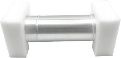 JSD 1.85 Gallons 6" x 18" Universal Vertical Aluminum Gas Tank 1/4" NPT Outlet in Kuwait