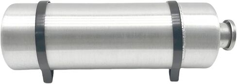 JSD 1.85 Gallons 6" x 18" Universal Vertical Aluminum Gas Tank 1/4" NPT Outlet in Kuwait
