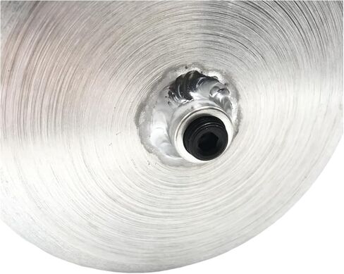 JSD 1.85 Gallons 6" x 18" Universal Vertical Aluminum Gas Tank 1/4" NPT Outlet in Kuwait