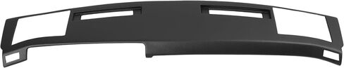 ALMULOO Dashboard Cover Compatible with 1986 1987 1988 1989 1990 1991 1992 1993 Chevrolet S10 Pickup Blazer GMC Sonoma S15 Pickup Jimmy w/Side Vents Cut Out Plastic(ABS) Painted Matte Black in Kuwait