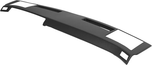 ALMULOO Dashboard Cover Compatible with 1986 1987 1988 1989 1990 1991 1992 1993 Chevrolet S10 Pickup Blazer GMC Sonoma S15 Pickup Jimmy w/Side Vents Cut Out Plastic(ABS) Painted Matte Black in Kuwait