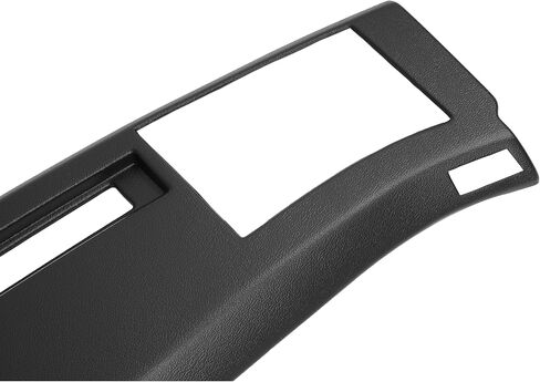 ALMULOO Dashboard Cover Compatible with 1986 1987 1988 1989 1990 1991 1992 1993 Chevrolet S10 Pickup Blazer GMC Sonoma S15 Pickup Jimmy w/Side Vents Cut Out Plastic(ABS) Painted Matte Black in Kuwait