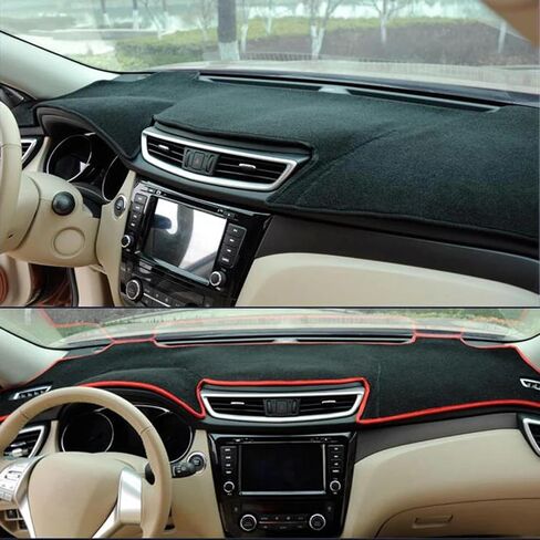 Fit for Hyundai Sonata 2015-2018,Dash Cover,Black Dash Board Cover,Non-Slip Interior Dash Covers,Car Interior Accessories in Saudi Arabia