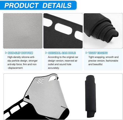CARTIST Dash Cover for 2019-2025 2026 Toyota Corolla Dashboard Cover Mat for Corolla Accessories Sunshade Nonslip Mesh Protector No Glare in Kuwait