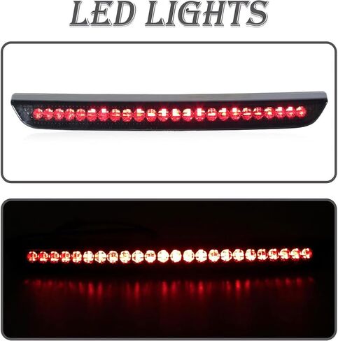 مصباح فرامل LED ثالث، لسيارة لاند روفر رينج روفر سبورت 2010-2013، مصباح توقف مثبت عاليًا ثالثًا ضوء إشارة خلفي مقاوم للماء وإكسسوارات السيارات in Kuwait
