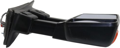مرآة سحب ساخنة من جانب الركاب JC Whitney لسيارة Ford F-250 F-350 Super Duty 2011-2016 قابلة للطي مع ضوء إشارة وذاكرة؛ بدون شاشة النقطة العمياء، يمتد تلقائيًا مع غطائين in Kuwait
