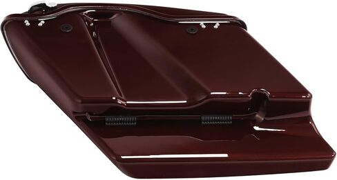 HR3 For Midnight Crimson, 5" Stretched Hard Saddlebags Compatible with 2021 FLTRXS / 2021 FLTRK / 2021 FLHTK, 2014-later Harley Touring Road King, Road Glide, Street Glide, Electra Glide in Kuwait