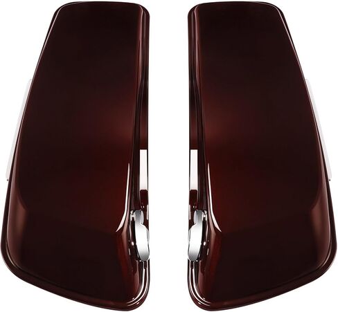 HR3 For Midnight Crimson, 5" Stretched Hard Saddlebags Compatible with 2021 FLTRXS / 2021 FLTRK / 2021 FLHTK, 2014-later Harley Touring Road King, Road Glide, Street Glide, Electra Glide in Kuwait