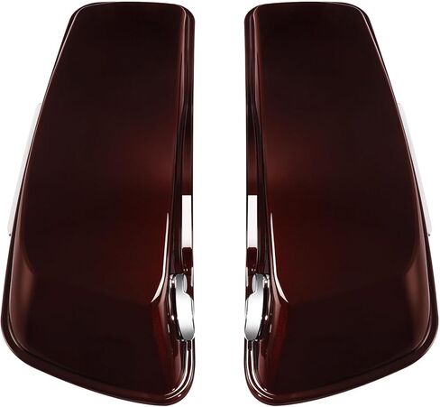 HR3 For Midnight Crimson, 5" Stretched Hard Saddlebags Compatible with 2021 FLTRXS / 2021 FLTRK / 2021 FLHTK, 2014-later Harley Touring Road King, Road Glide, Street Glide, Electra Glide in Kuwait