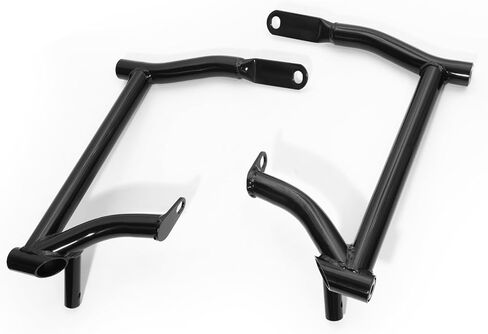 Saddlebag Guards Crash Bar Bracket Compatible with Harley 2014-2026 Touring Electra Glide Street Glide Road Glide Road King, Black in Saudi Arabia