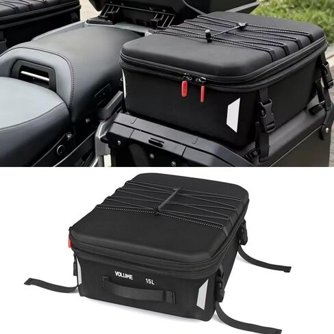 Motorcycle Top Bag Fit for R1300GSA R1300GS ADV(2024-2026) Motorcycle Side Case Top Box Storage Bag 15L Waterproof Travel Luggage Bags Toolkit for R1300GS Adventure (Top Bag) in Kuwait