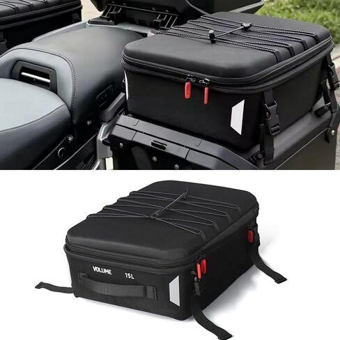 Motorcycle Top Bag Fit for R1300GSA R1300GS ADV(2024-2026) Motorcycle Side Case Top Box Storage Bag 15L Waterproof Travel Luggage Bags Toolkit for R1300GS Adventure (Top Bag) in Kuwait