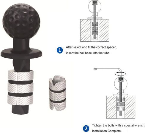 Motorcycle Phone Holder Aluminum Fork Stem Mount Base with 1'' Ball for CBR600RR CBR 1000RR-R Panigale V2 Ninja 400 S1000RR Stem Holes 12mm to 25.4mm in Kuwait